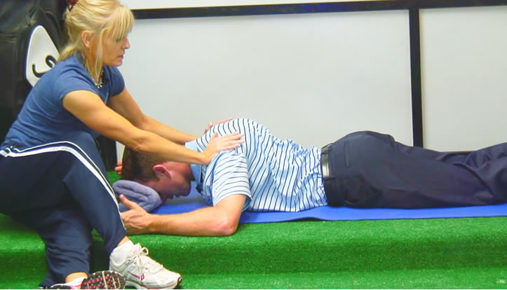 back stabilizer muscle exercise for golf