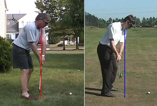 golf swing takeaway in rotary swing