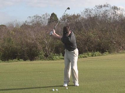 shorten backswing