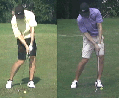 Chuck Quinton golf swing