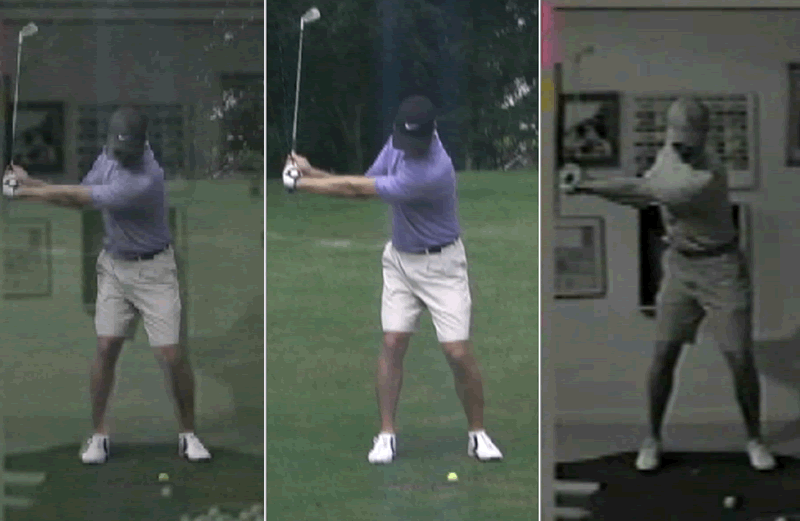 tiger woods backswing