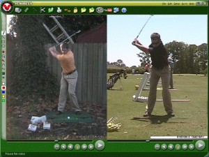 Todays swing is on the left and before is on the right