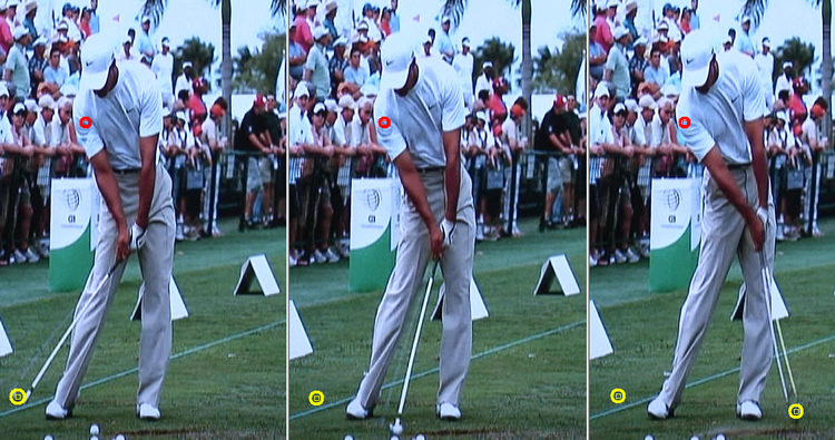 tiger woods impact sequence